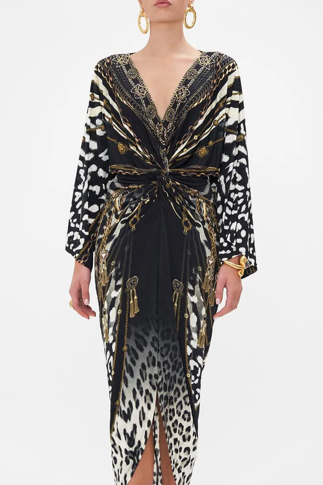 Camilla Midi Dresses Long Split Front Twist Dress Untamed Royalty 8211 Womens Camilla Midi Dresses Long Split Front Twist Dress Untamed Royalty 8211 Womens