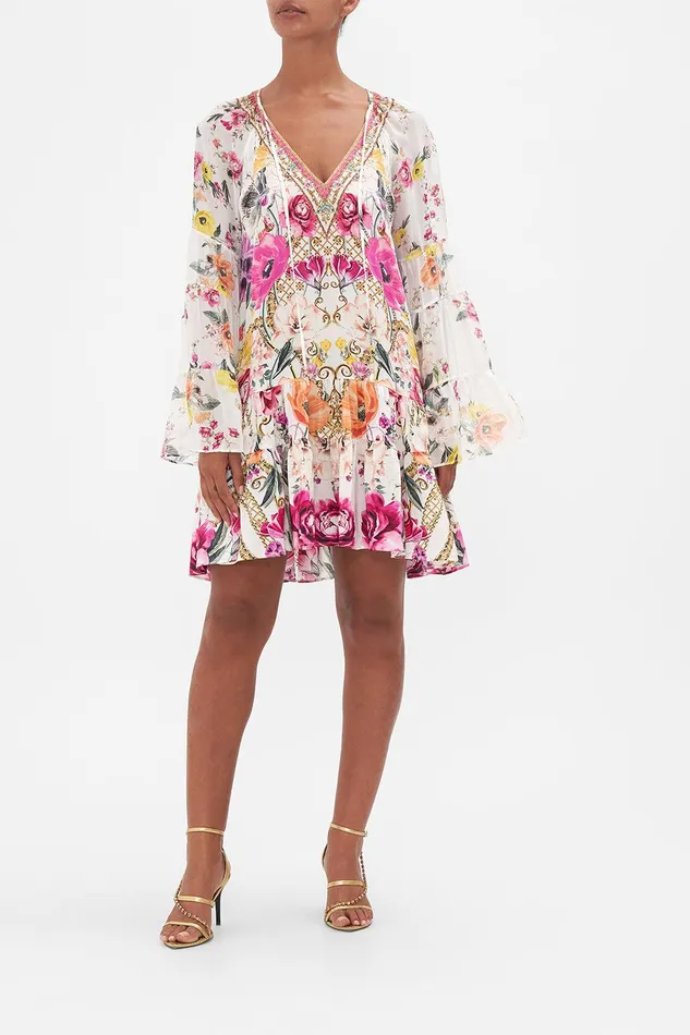 Camilla Mini Dresses Aline Gathered Panel Dress Destiny Calling 8211 Womens Camilla Mini Dresses Aline Gathered Panel Dress Destiny Calling 8211 Womens