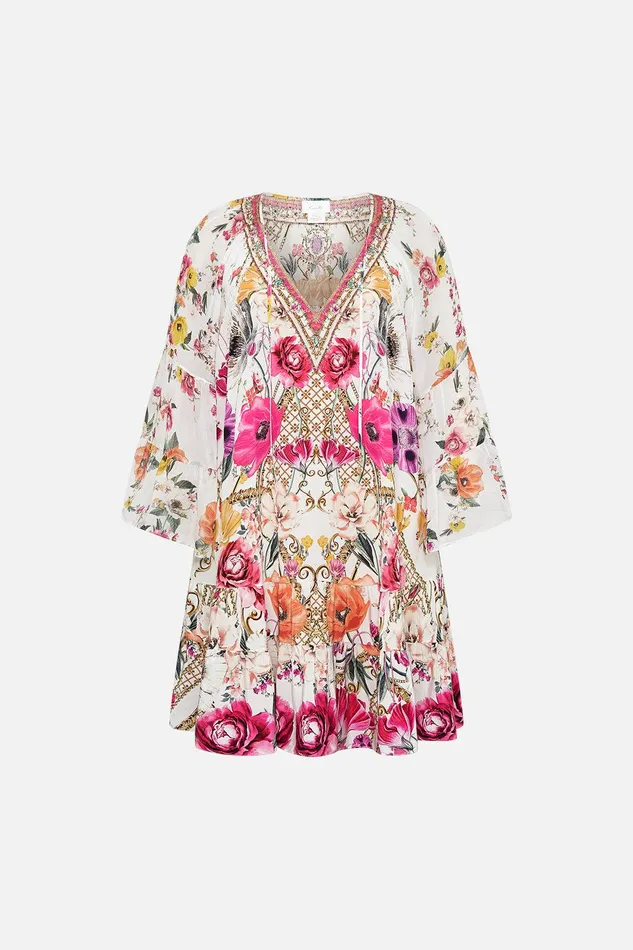 Camilla Mini Dresses Aline Gathered Panel Dress Destiny Calling 8211 Womens Camilla Mini Dresses Aline Gathered Panel Dress Destiny Calling 8211 Womens