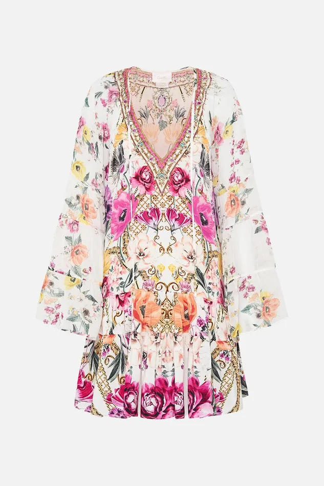 Camilla Mini Dresses Aline Gathered Panel Dress Destiny Calling 8211 Womens Camilla Mini Dresses Aline Gathered Panel Dress Destiny Calling 8211 Womens