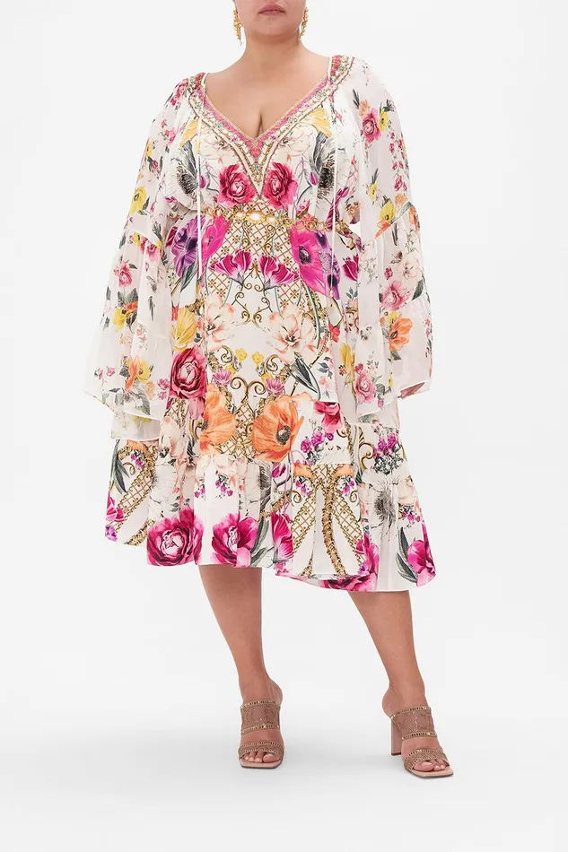 Camilla Mini Dresses Aline Gathered Panel Dress Destiny Calling 8211 Womens Camilla Mini Dresses Aline Gathered Panel Dress Destiny Calling 8211 Womens