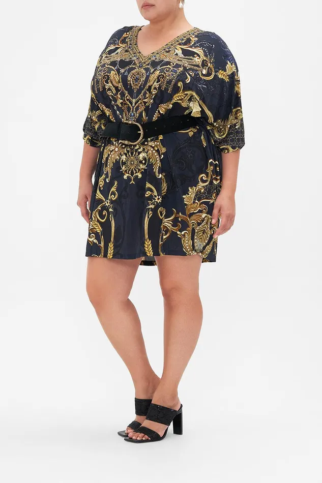 Camilla Mini Dresses Bat Sleeve Dress Moonlight Melodies 8211 Womens Camilla Mini Dresses Bat Sleeve Dress Moonlight Melodies 8211 Womens