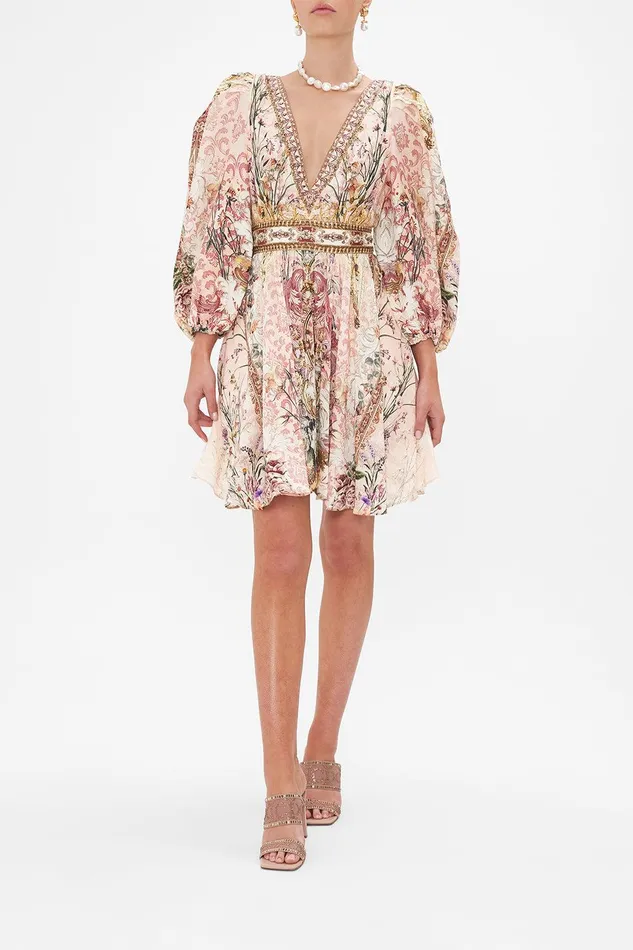 Camilla Mini Dresses Blouson Flared Dress Kissed By The Prince 8211 Womens Camilla Mini Dresses Blouson Flared Dress Kissed By The Prince 8211 Womens