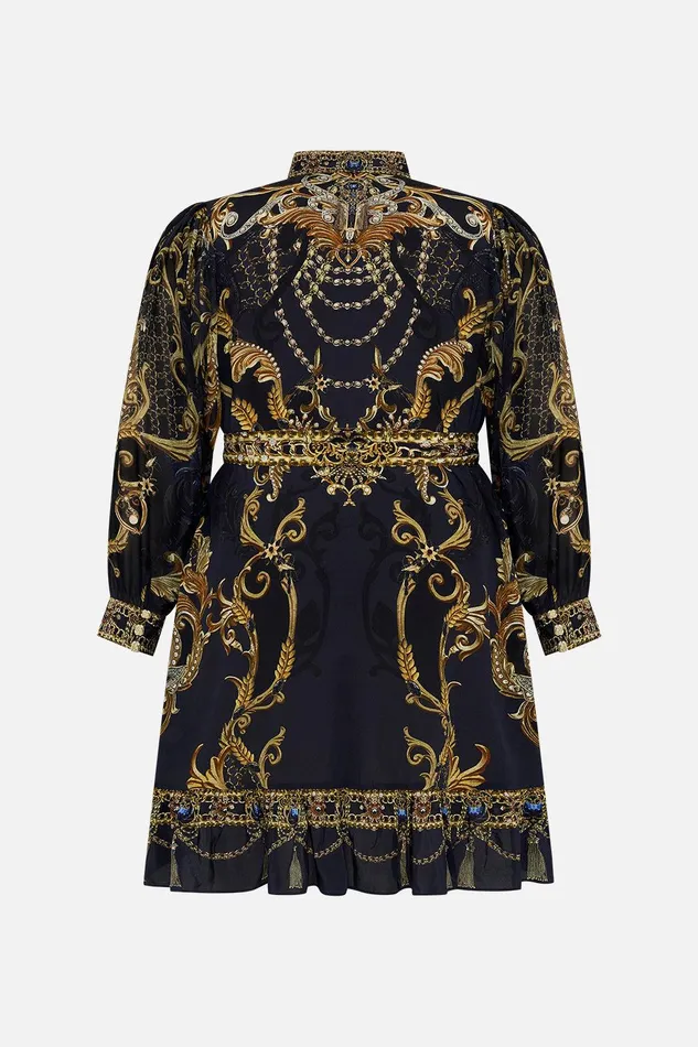 Camilla Mini Dresses Drop Sleeve Shirt Dress Moonlight Melodies 8211 Womens Camilla Mini Dresses Drop Sleeve Shirt Dress Moonlight Melodies 8211 Womens