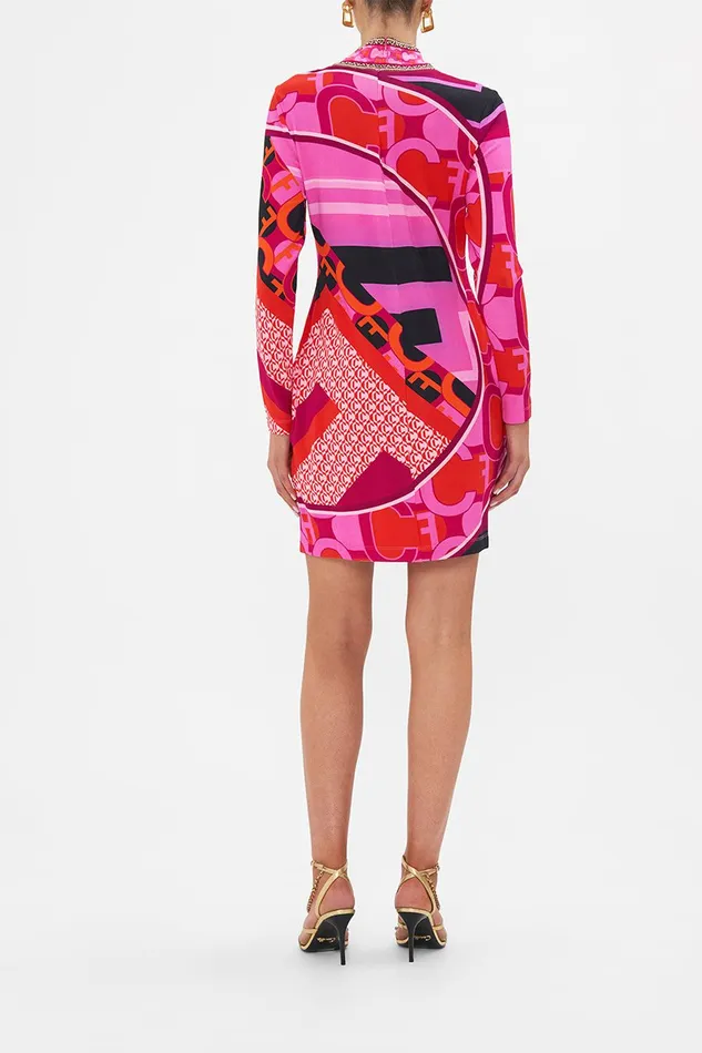Camilla Mini Dresses Long Sleeve Fitted Mini Dress Ciao Palazzo 8211 Womens Camilla Mini Dresses Long Sleeve Fitted Mini Dress Ciao Palazzo 8211 Womens