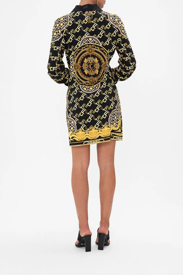 Camilla Mini Dresses Long Sleeve Tunic Dress Tether Me Not 8211 Womens Camilla Mini Dresses Long Sleeve Tunic Dress Tether Me Not 8211 Womens