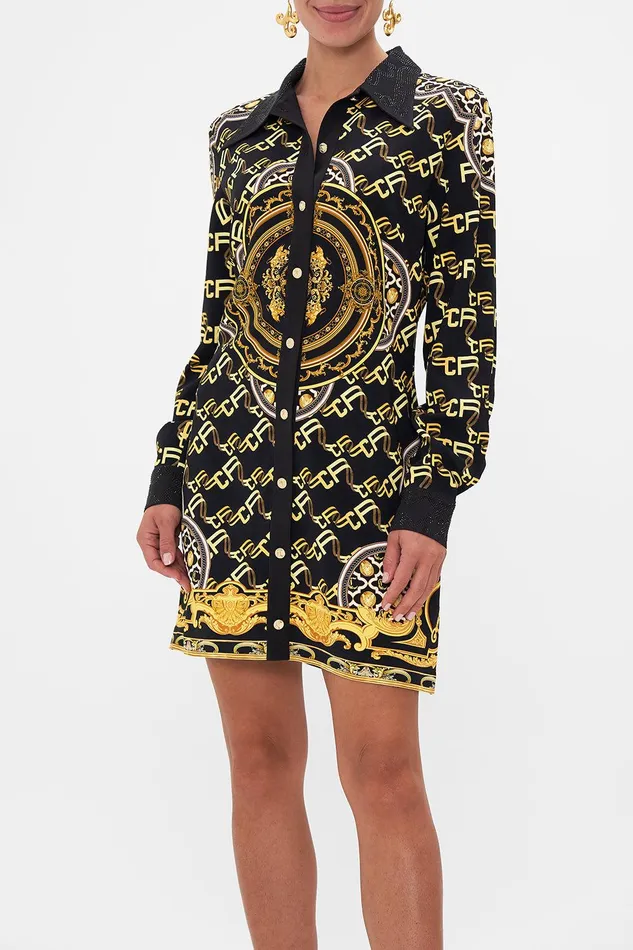 Camilla Mini Dresses Long Sleeve Tunic Dress Tether Me Not 8211 Womens Camilla Mini Dresses Long Sleeve Tunic Dress Tether Me Not 8211 Womens