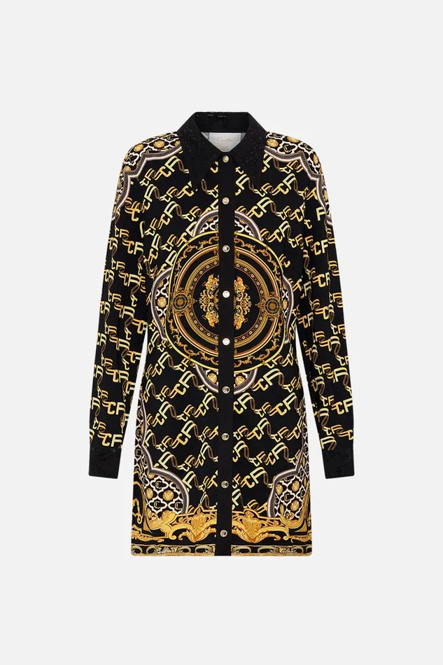 Camilla Mini Dresses Long Sleeve Tunic Dress Tether Me Not 8211 Womens Camilla Mini Dresses Long Sleeve Tunic Dress Tether Me Not 8211 Womens