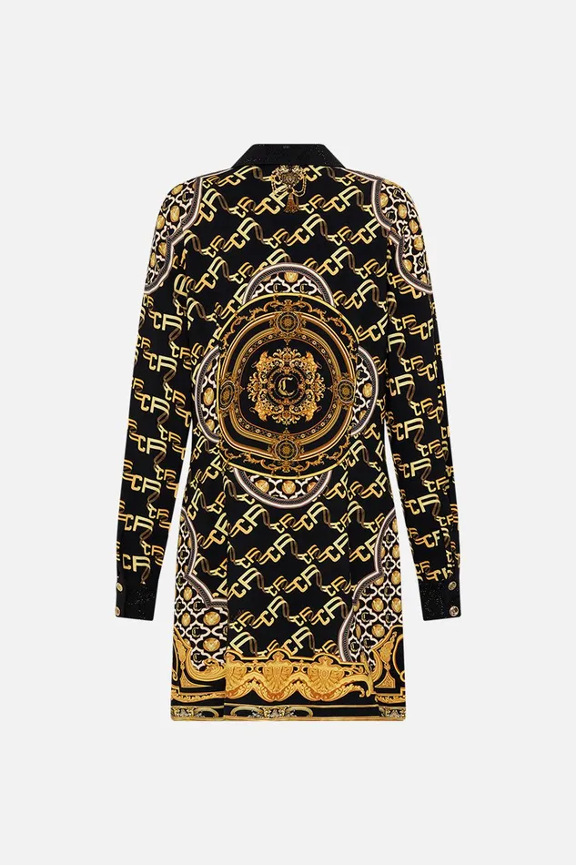 Camilla Mini Dresses Long Sleeve Tunic Dress Tether Me Not 8211 Womens Camilla Mini Dresses Long Sleeve Tunic Dress Tether Me Not 8211 Womens