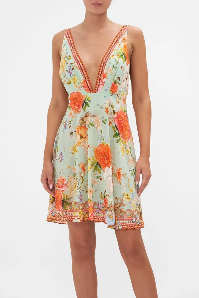 Camilla Mini Dresses Plunge Neck Mini Dress Talk The Walk 8211 Womens Camilla Mini Dresses Plunge Neck Mini Dress Talk The Walk 8211 Womens