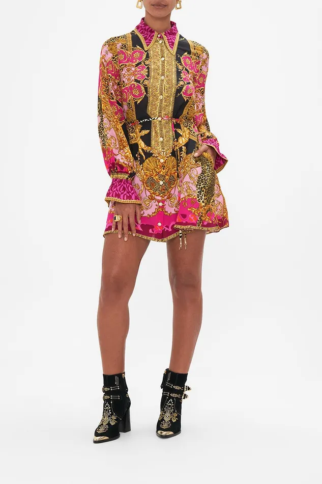 Camilla Mini Dresses Shift Shirt Dress Ciao Palazzo 8211 Womens