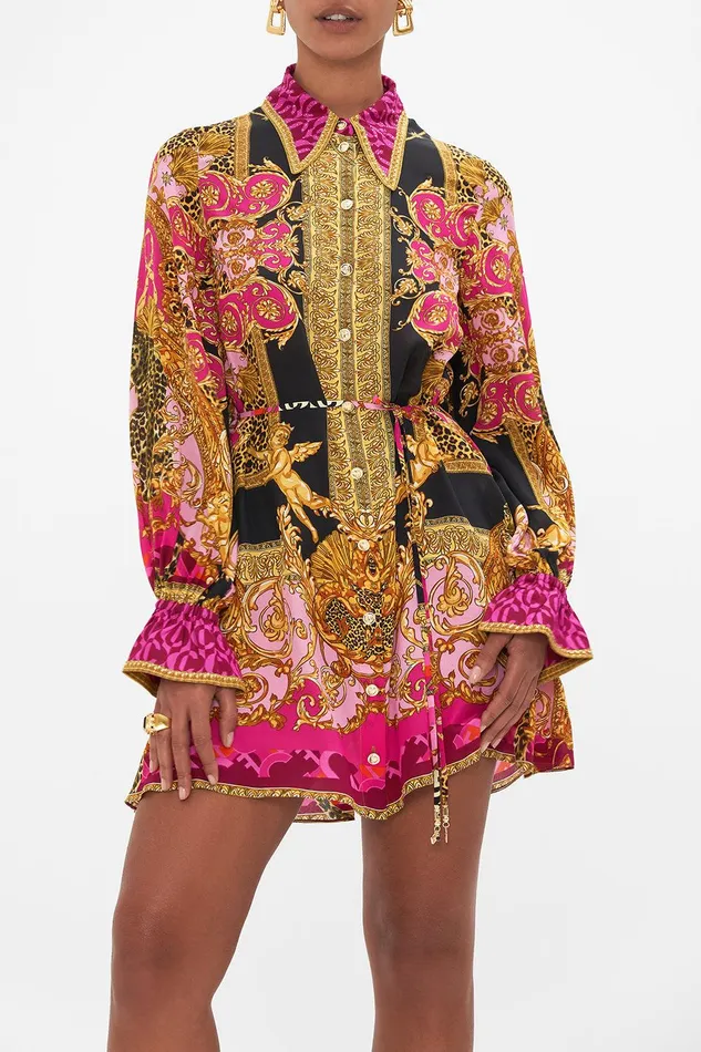 Camilla Mini Dresses Shift Shirt Dress Ciao Palazzo 8211 Womens Camilla Mini Dresses Shift Shirt Dress Ciao Palazzo 8211 Womens