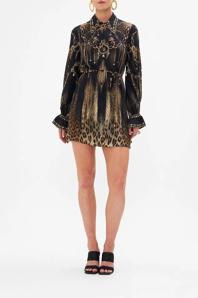 Camilla Mini Dresses Shift Shirt Dress Jungle Dreaming 8211 Womens