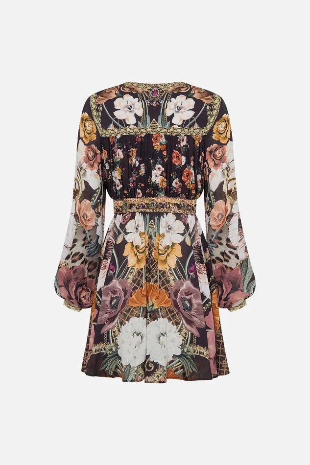 Camilla Mini Dresses Short Peasant Dress Wave Your Wand 8211 Womens Camilla Mini Dresses Short Peasant Dress Wave Your Wand 8211 Womens