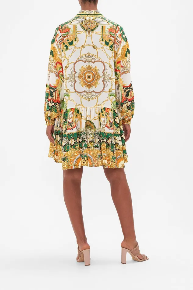 Camilla Mini Dresses Tiered Shirt Dress My Sweet Devotion 8211 Womens Camilla Mini Dresses Tiered Shirt Dress My Sweet Devotion 8211 Womens