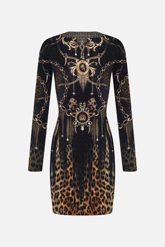 Camilla Mini Dresses Vneck Cross Front Dress Jungle Dreaming 8211 Womens Camilla Mini Dresses Vneck Cross Front Dress Jungle Dreaming 8211 Womens