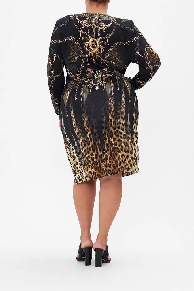 Camilla Mini Dresses Vneck Cross Front Dress Jungle Dreaming 8211 Womens Camilla Mini Dresses Vneck Cross Front Dress Jungle Dreaming 8211 Womens