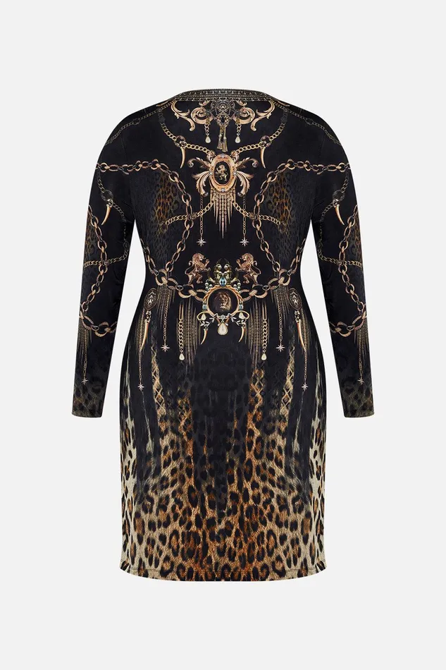 Camilla Mini Dresses Vneck Cross Front Dress Jungle Dreaming 8211 Womens Camilla Mini Dresses Vneck Cross Front Dress Jungle Dreaming 8211 Womens
