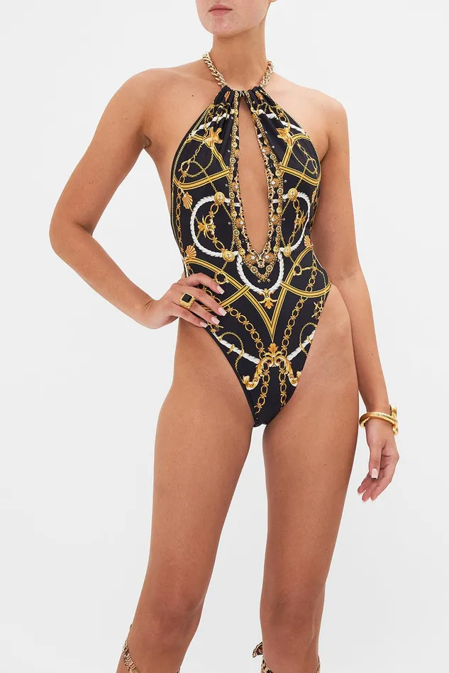 Camilla One Pieces Chain Neck Plunge One Piece Coast To Coast 8211 Womens Camilla One Pieces Chain Neck Plunge One Piece Coast To Coast 8211 Womens