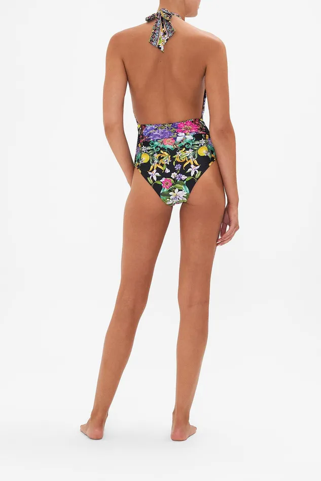 Camilla One Pieces Plunge Neck Halter One Piece Meet Me In Marchesa 8211 Womens Camilla One Pieces Plunge Neck Halter One Piece Meet Me In Marchesa 8211 Womens