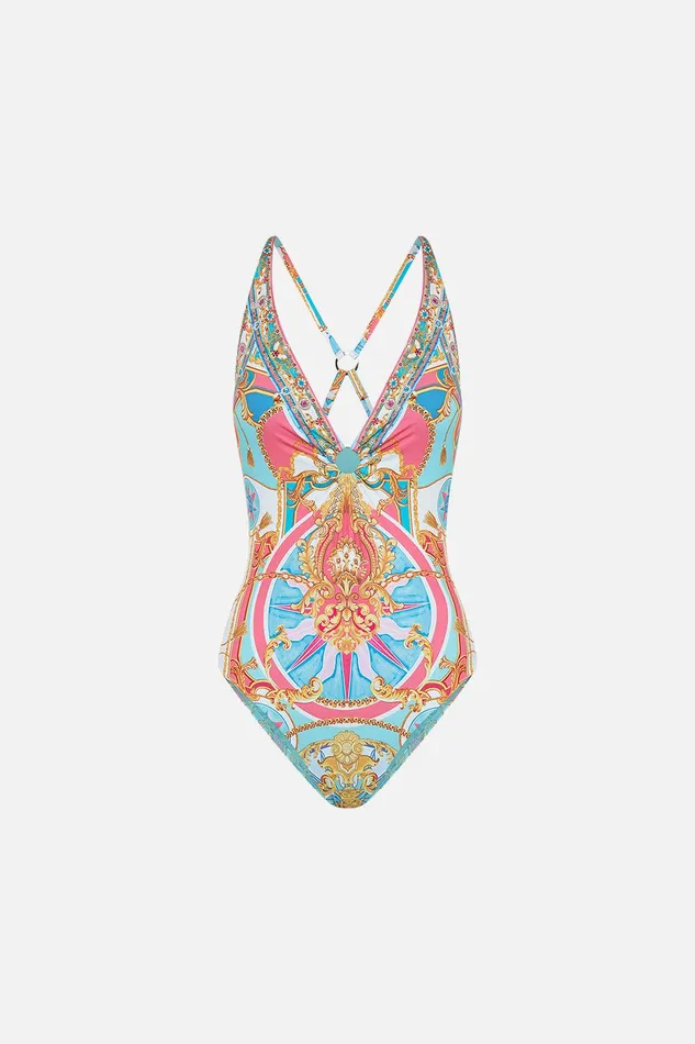 Camilla One Pieces Ring Detail Plunge One Piece Sail Away With Me 8211 Womens Camilla One Pieces Ring Detail Plunge One Piece Sail Away With Me 8211 Womens