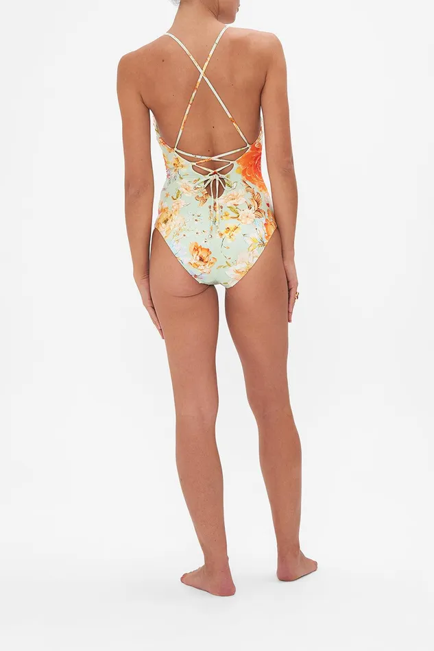 Camilla One Pieces Tie Back Vneck One Piece Talk The Walk 8211 Womens Camilla One Pieces Tie Back Vneck One Piece Talk The Walk 8211 Womens
