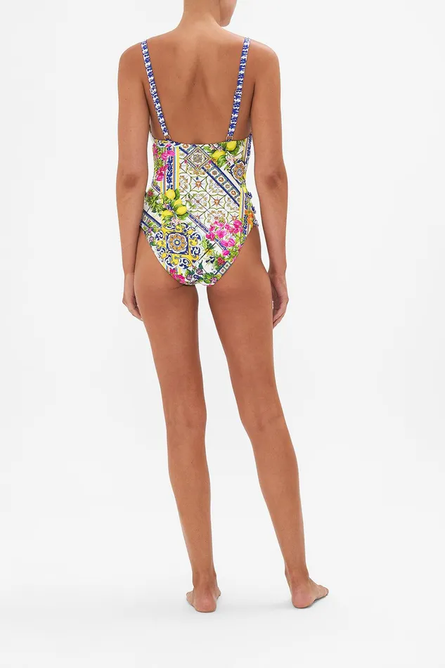 Camilla One Pieces Underwire One Piece With Button Detail Amalfi Amore 8211 Womens Camilla One Pieces Underwire One Piece With Button Detail Amalfi Amore 8211 Womens