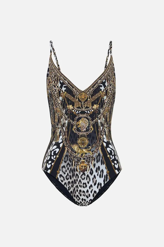 Camilla One Pieces V Neck Underwire One Piece Untamed Royalty 8211 Womens Camilla One Pieces V Neck Underwire One Piece Untamed Royalty 8211 Womens