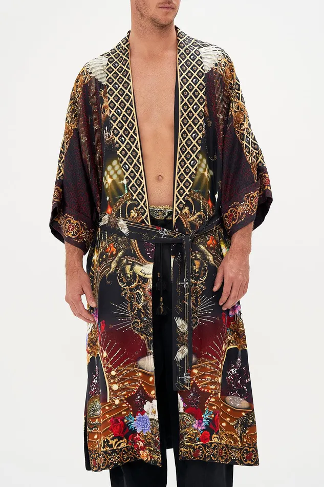 Camilla Outerwear Long Line Reversible Robe Kingdom Of Angels 8211 Mens Camilla Outerwear Long Line Reversible Robe Kingdom Of Angels 8211 Mens