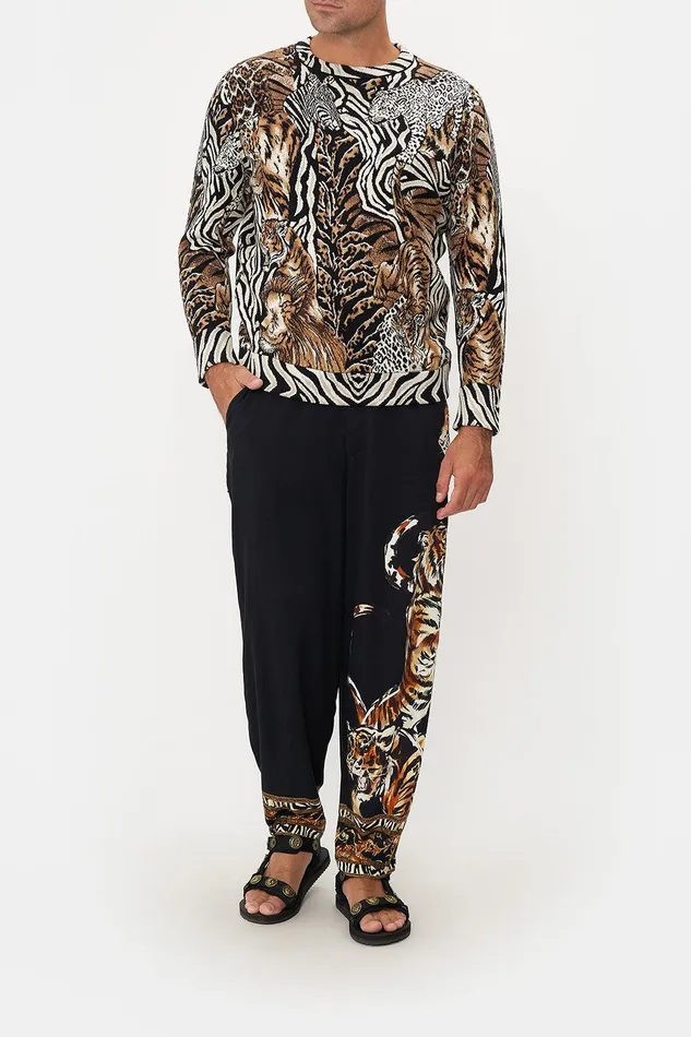 Camilla Outerwear Oversized Knitted Sweater Whats New Pussycat 8211 Mens