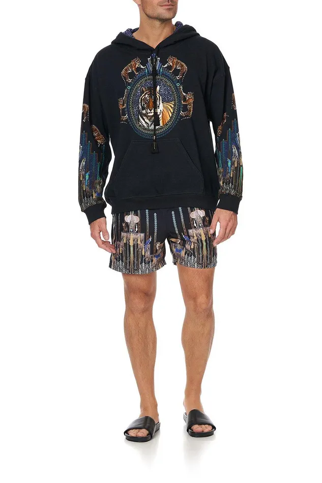 Camilla Outerwear Oversized Relaxed Fit Hoodie Dripping In Deco 8211 Mens