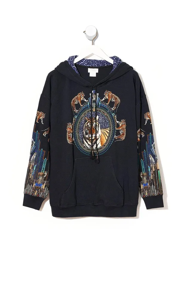 Camilla Outerwear Oversized Relaxed Fit Hoodie Dripping In Deco 8211 Mens