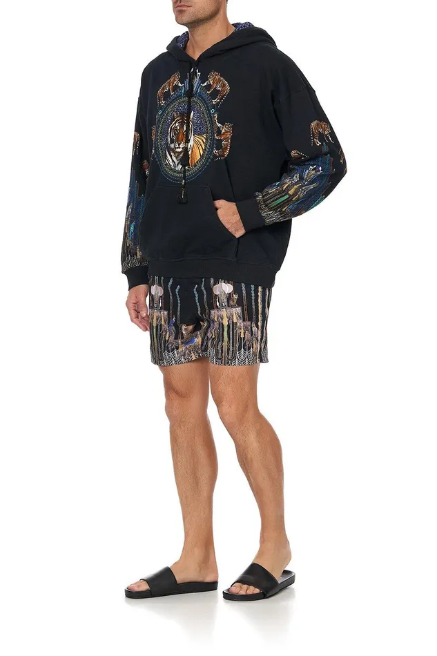 Camilla Outerwear Oversized Relaxed Fit Hoodie Dripping In Deco 8211 Mens