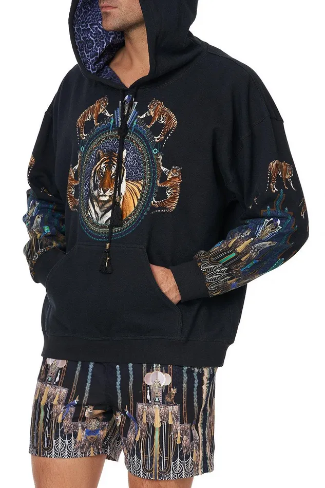 Camilla Outerwear Oversized Relaxed Fit Hoodie Dripping In Deco 8211 Mens