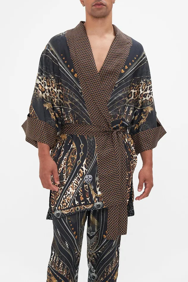 Camilla Outerwear Reversible Mid Length Robe Chaos In The Cosmos 8211 Mens Camilla Outerwear Reversible Mid Length Robe Chaos In The Cosmos 8211 Mens