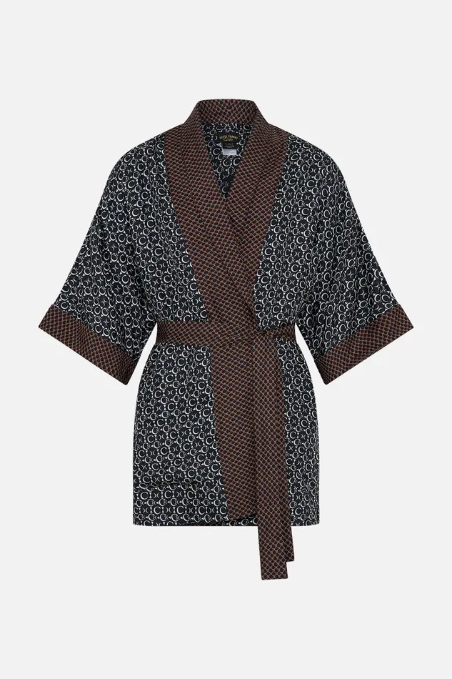 Camilla Outerwear Reversible Mid Length Robe Chaos In The Cosmos 8211 Mens Camilla Outerwear Reversible Mid Length Robe Chaos In The Cosmos 8211 Mens