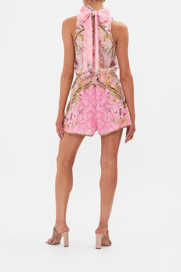 Camilla Playsuits and Jumpsuits Neck Tie Playsuit With Elastic Waist Fresco Fairytale 8211 Womens Camilla Playsuits and Jumpsuits Neck Tie Playsuit With Elastic Waist Fresco Fairytale 8211 Womens
