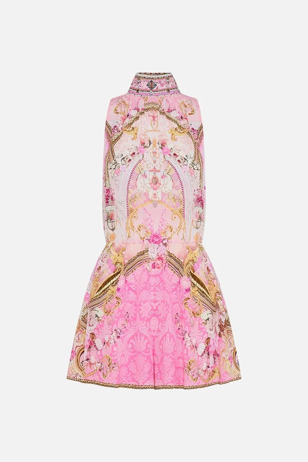 Camilla Playsuits and Jumpsuits Neck Tie Playsuit With Elastic Waist Fresco Fairytale 8211 Womens Camilla Playsuits and Jumpsuits Neck Tie Playsuit With Elastic Waist Fresco Fairytale 8211 Womens