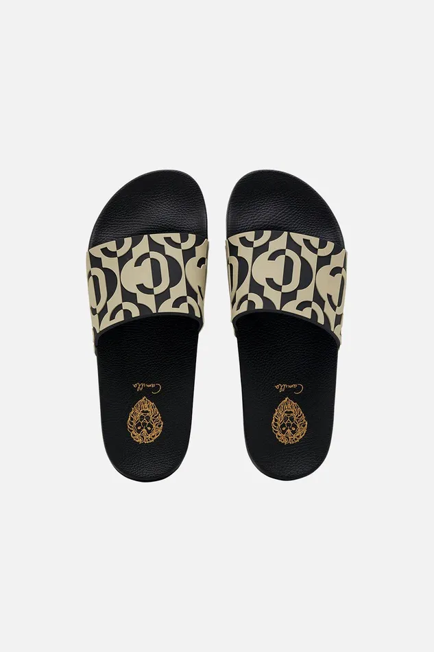 Camilla Resortwear Celeste Silicone Pool Slide Feeling Fresco 8211 WomensAccessories Camilla Resortwear Celeste Silicone Pool Slide Feeling Fresco 8211 WomensAccessories