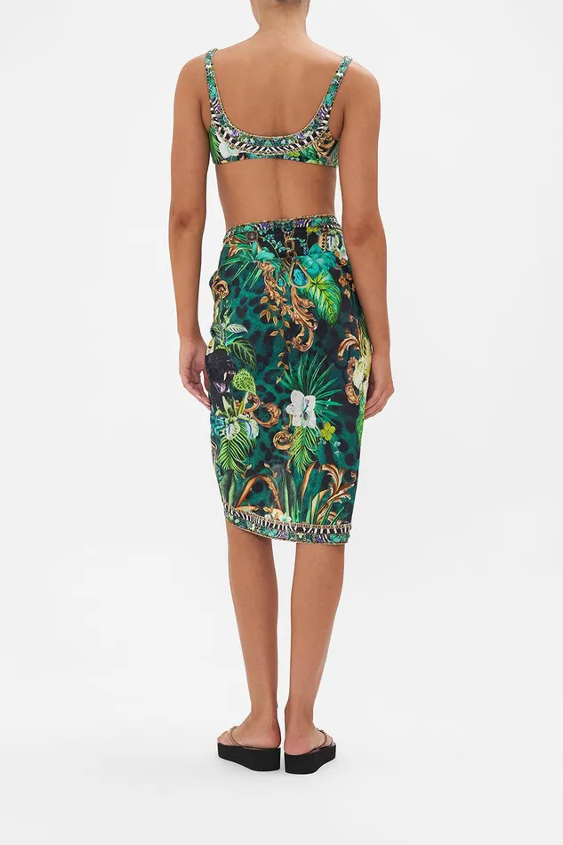 Camilla Resortwear Short Tassel Sarong Sing My Song 8211 WomensAccessories Camilla Resortwear Short Tassel Sarong Sing My Song 8211 WomensAccessories