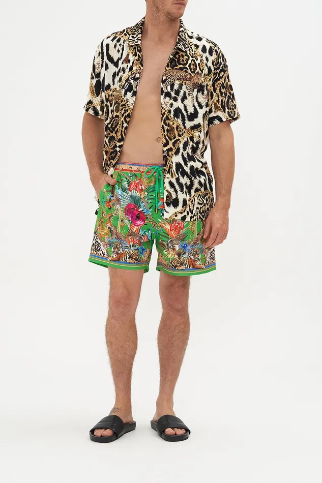 Camilla Sale Mens Elastic Waist Boardshort Curious And Curiouser 8211 Mens Camilla Sale Mens Elastic Waist Boardshort Curious And Curiouser 8211 Mens