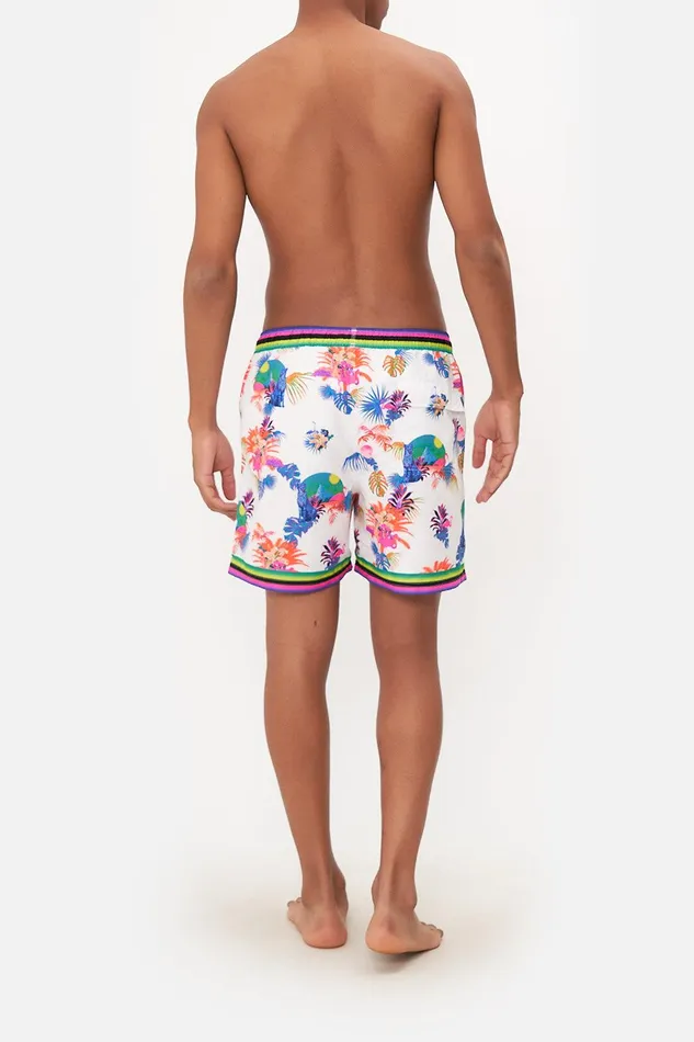 Camilla Sale Mens Elastic Waist Boardshort Flamenco Flamingo 8211 Mens Camilla Sale Mens Elastic Waist Boardshort Flamenco Flamingo 8211 Mens