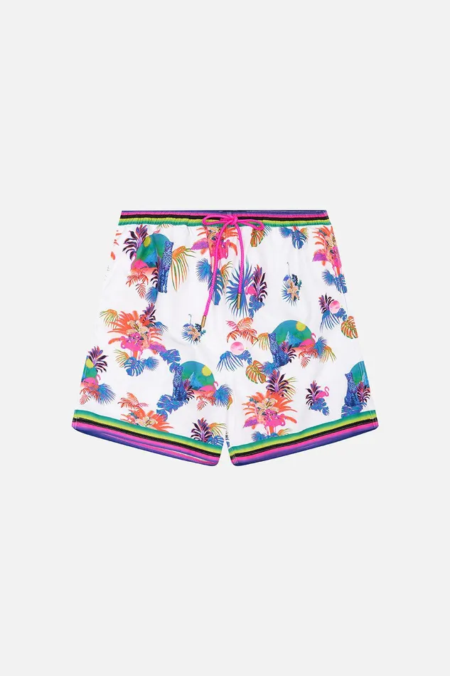 Camilla Sale Mens Elastic Waist Boardshort Flamenco Flamingo 8211 Mens Camilla Sale Mens Elastic Waist Boardshort Flamenco Flamingo 8211 Mens