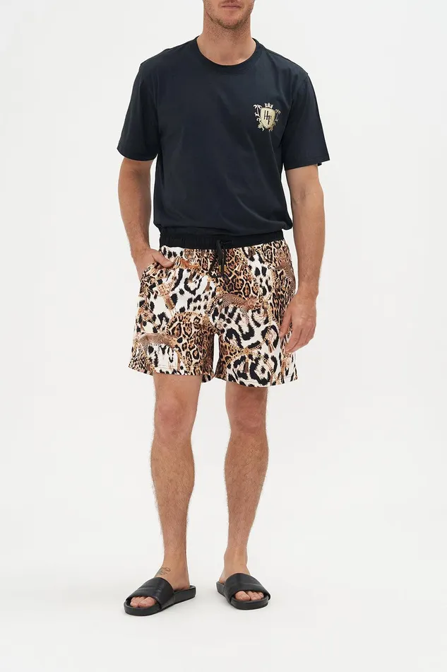 Camilla Sale Mens Elastic Waist Boardshort Role Call 8211 Mens