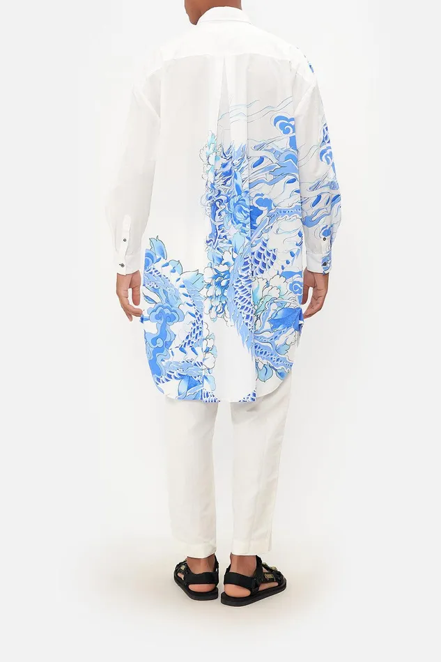 Camilla Sale Mens Long Line Button Up Mantan Heart Of A Dragon 8211 Mens Camilla Sale Mens Long Line Button Up Mantan Heart Of A Dragon 8211 Mens