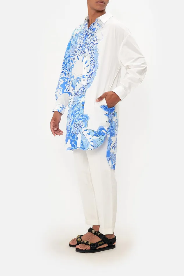 Camilla Sale Mens Long Line Button Up Mantan Heart Of A Dragon 8211 Mens Camilla Sale Mens Long Line Button Up Mantan Heart Of A Dragon 8211 Mens