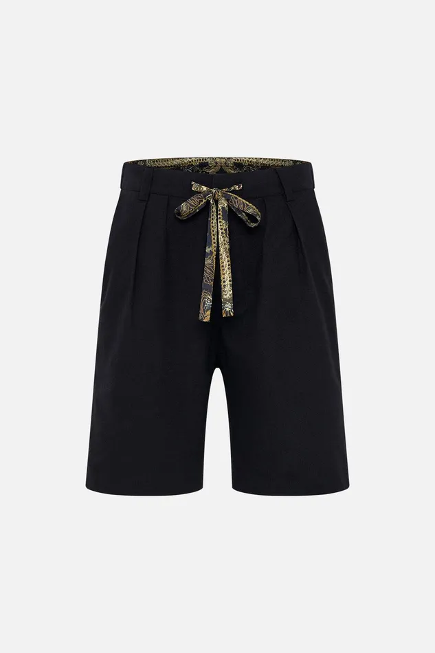 Camilla Sale Mens Pleated Short The Night Is Noir 8211 Mens