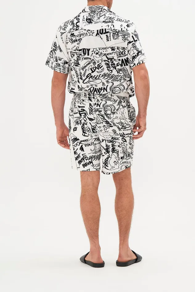 Camilla Sale Mens Terry Towelling Elasticated Walk Short Creature Feature 8211 Mens Camilla Sale Mens Terry Towelling Elasticated Walk Short Creature Feature 8211 Mens