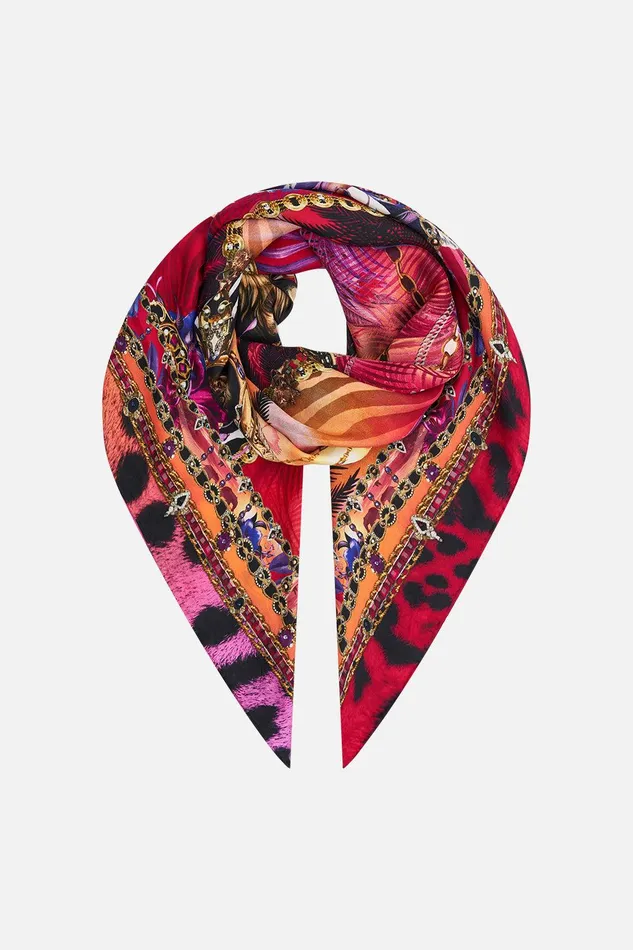 Camilla Scarves Large Square Scarf Wild Loving 8211 Accessories