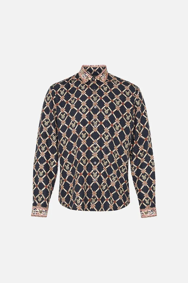 Camilla Shirts Collared Long Sleeve Shirt Maximum Mickey 8211 Mens